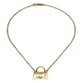Balenciaga Hourglass pendant necklace - Gold