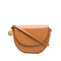 Stella McCartney medium Frayme flap shoulder bag - Brown