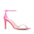 Stuart Weitzman crystal-embellished 120mm heel sandals - Pink