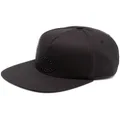 Moncler logo-patch cotton cap - Black