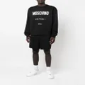 Moschino logo-print jumper - Black