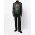 Belstaff long-sleeve leather jacket - Black
