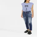 Dsquared2 high-waisted slim-cut jeans - Blue