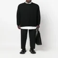 Jil Sander pleated straight-leg trousers - Black