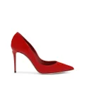 Dolce & Gabbana 90mm patent leather pumps - Red