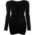 ISABEL MARANT Jordana jersey mini dress - Black