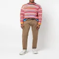 Dsquared2 striped wool-blend jumper