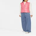 Moncler Ghany padded down gilet - Pink