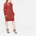 Stella McCartney sequin-embellished cut-out dress - Red