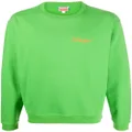 Kenzo logo-print sweatshirt - Green