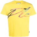 Philipp Plein SS Signature cotton T-shirt - Yellow