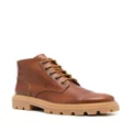 Tod's lace-up ankle boots - Brown