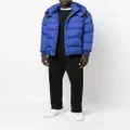 Moncler Amarante quilted hooded jacket - Blue