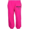 Moschino logo-print track pants - Pink