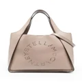 Stella McCartney Stella Logo tote bag - Neutrals