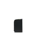 Jil Sander embossed-logo detail neck wallet - Black