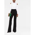 TOM FORD flared-leg tailored-cut trousers - Black