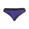 TOM FORD logo-print waistband thong - Purple