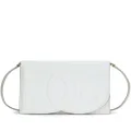 Dolce & Gabbana DG Logo leather crossbody bag - White