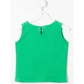 Little Bambah Terry cropped tank top - Green