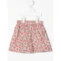Little Bambah floral-print flared shorts