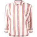 Victoria Beckham striped button-down shirt - Multicolour