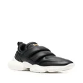 Bally logo-plaque touch-strap sneakers - Black