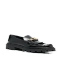 Tod's Fringed leather loafers - Black