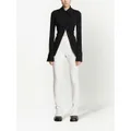 Proenza Schouler bi-stretch crepe slim trousers - White