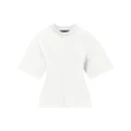 Proenza Schouler cotton waisted T-shirt - White