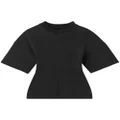 Proenza Schouler cotton waisted T-shirt - Black