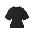 Proenza Schouler cotton waisted T-shirt - Black