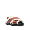 Marni slingback open-toe sandals - Brown