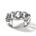 John Hardy Curb Link 11mm band ring - Silver