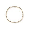 David Yurman 18kt yellow gold DY Bel Aire chain bracelet