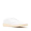 Jil Sander panelled low-top leather sneakers - White