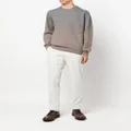 Canali slim cut cotton chino trousers - Grey