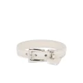 Prada Saffiano leather bracelet - White