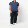 Corneliani elasticated drawstring-waist trousers - Blue