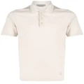 Corneliani cotton fine-knit polo shirt - Neutrals