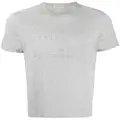 Corneliani slogan-print short-sleeved T-shirt - Grey