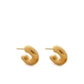 Monica Vinader Siren Muse chunky hoop earrings - Gold