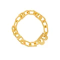 Balenciaga XXL B chain necklace - Gold