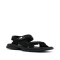 Balenciaga Tourist logo touch-strap sandals - Black