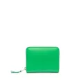 Comme Des Garçons Wallet leather zipped wallet - Green