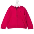 Ralph Lauren Kids Polo Pony zip-up hoodie - Pink
