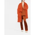 Stella McCartney textured knit cardigan - Orange
