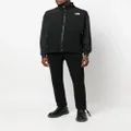 The North Face embroidered-logo zip-up gilet - Black