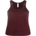 Dion Lee E-Hook ribbed scoop-neck tank top - Red