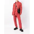 Rick Owens long-sleeved shirt jacket - Red